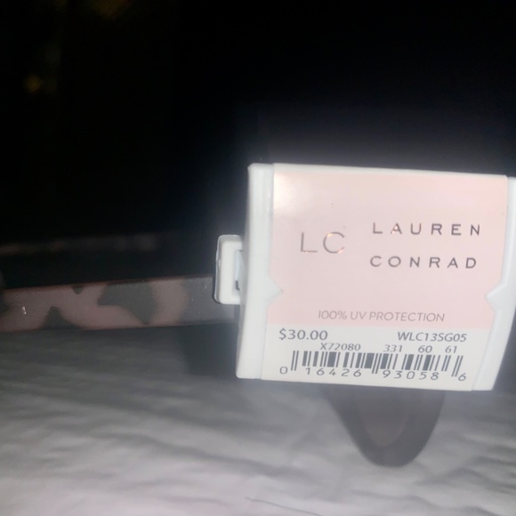 Nwt Womens Fashion Sunglasses LC Lauren Conrad Tortoise Shell Amber Lense Round - Picture 5 of 10